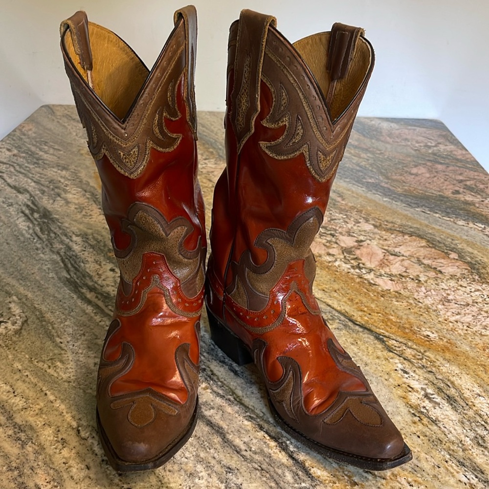 Sterling River Men’s Cowboy Boots. 10.5 D